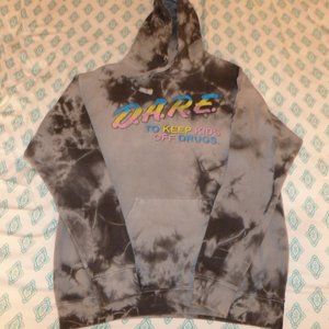 Vintage D.A.R.E. Long Sleeve Sweater/ Sweatshirt Hoodie SZ XL